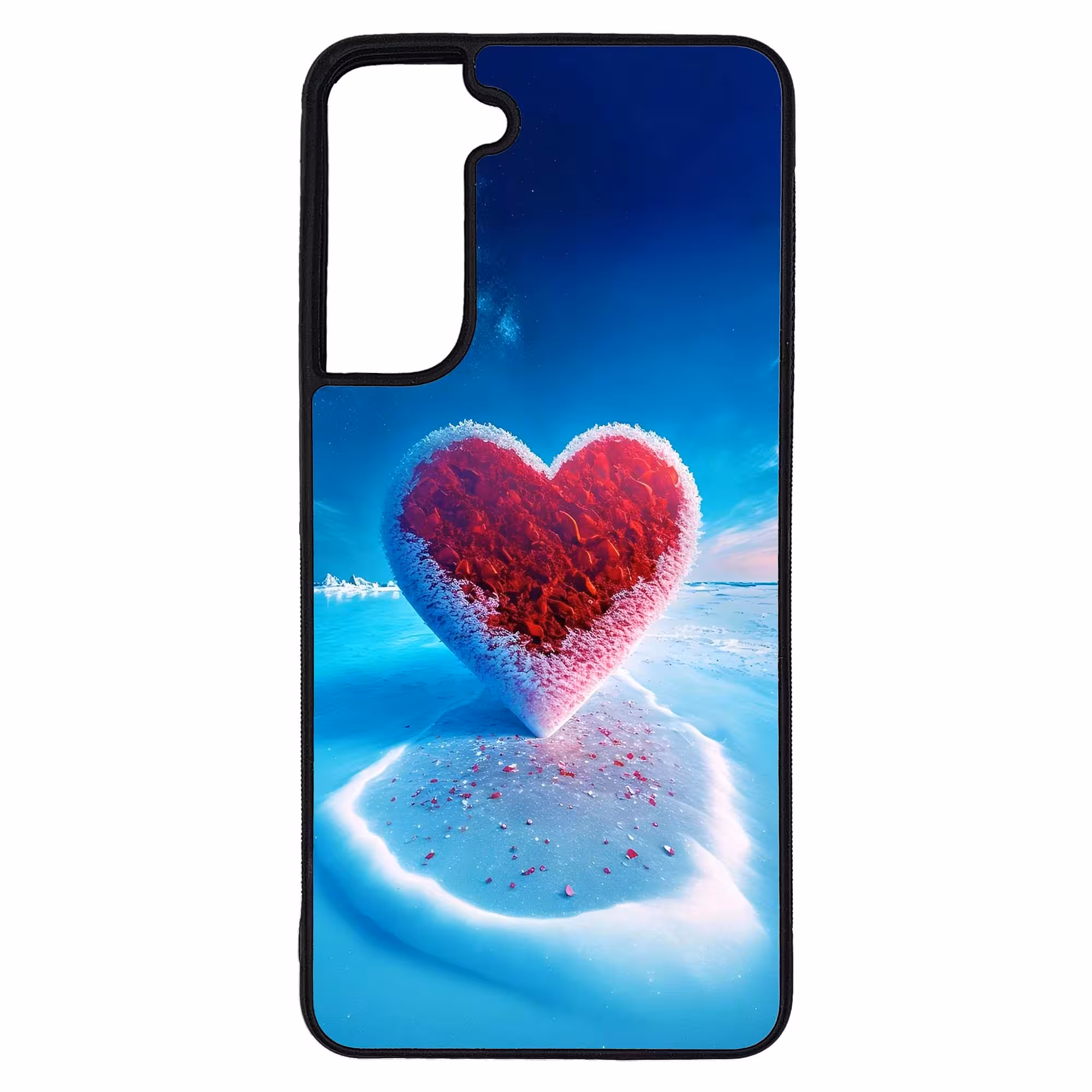 کاور طرح قلبی کد G-030 مناسب برای گوشی موبایل سامسونگ Galaxy S21 FE | دیجی قاب دونی