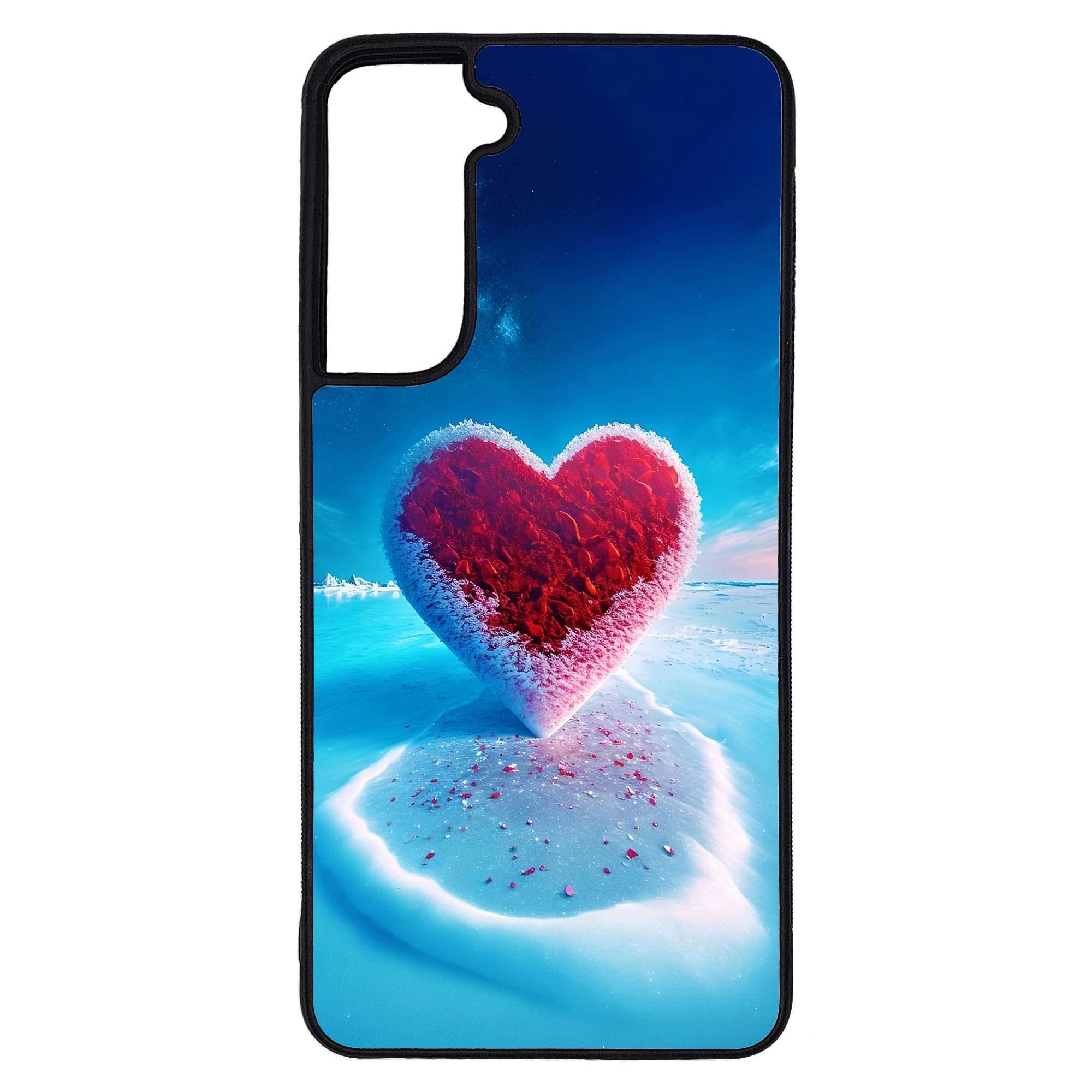 کاور طرح قلبی کد G-030 مناسب برای گوشی موبایل سامسونگ Galaxy S21 FE | دیجی قاب دونی