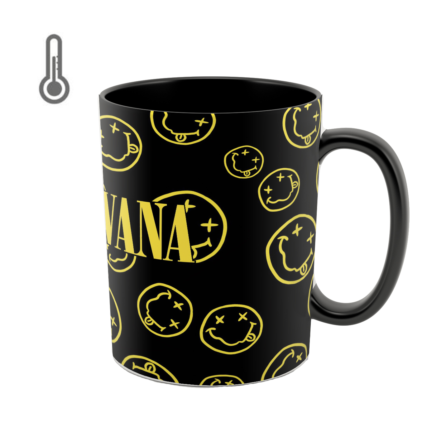 ماگ حرارتی طرح nirvana کد02