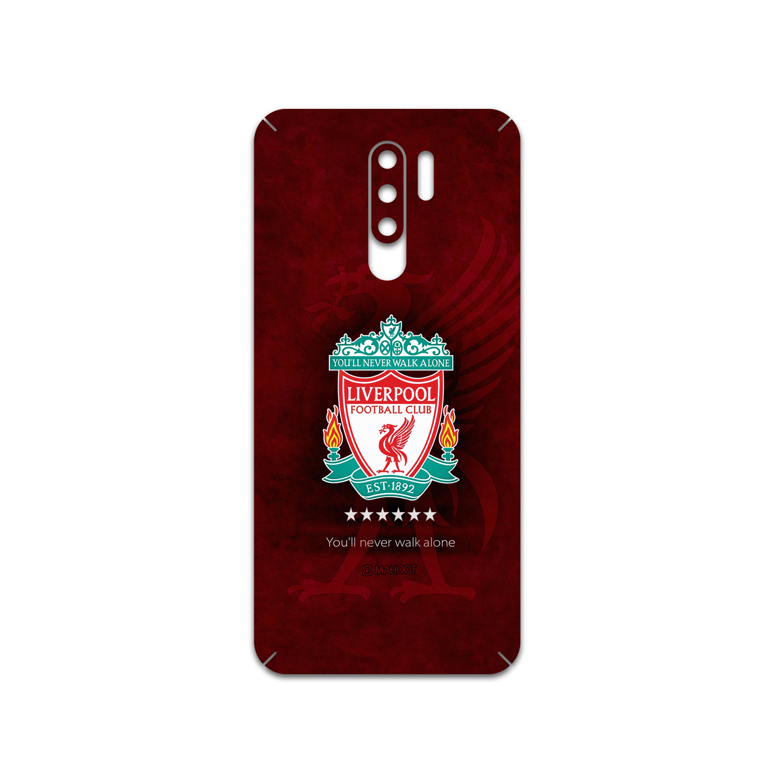 برچسب پوششی ماهوت مدل Liverpool-FC مناسب برای گوشی موبایل سامسونگ Galaxy M01