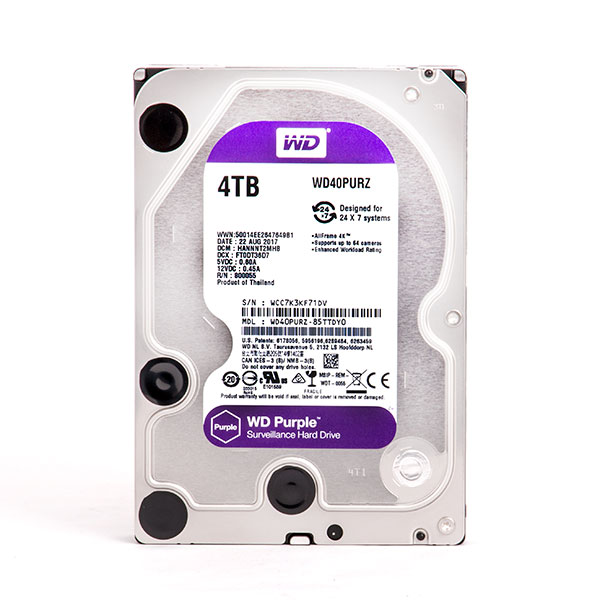 هارد Purple ظرفیت 4TB اینترنال Western Digital وسترن دیجیتال