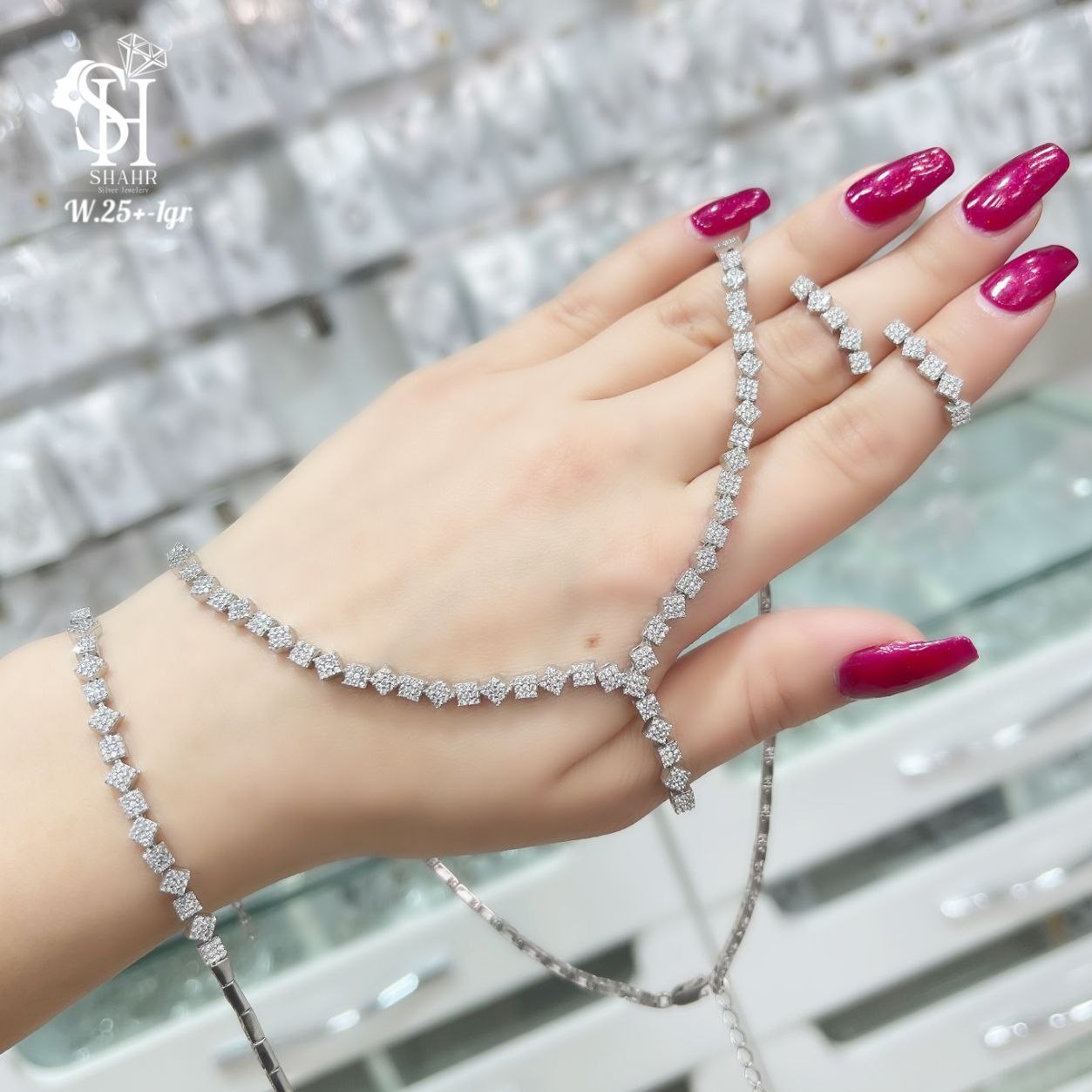 سرویس جواهری ظریف نقره25