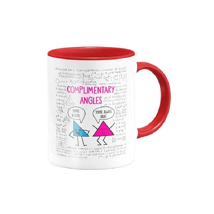 ماگ طرح معلم ریاضی کد 4