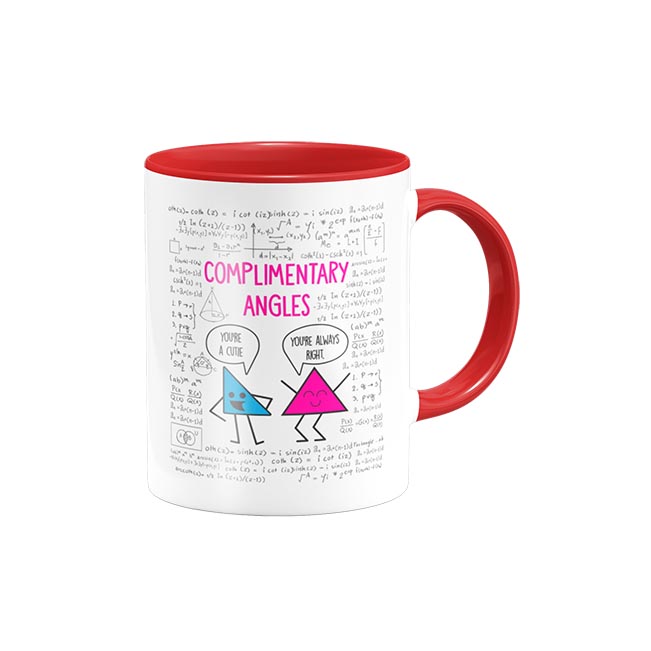 ماگ طرح معلم ریاضی کد 4