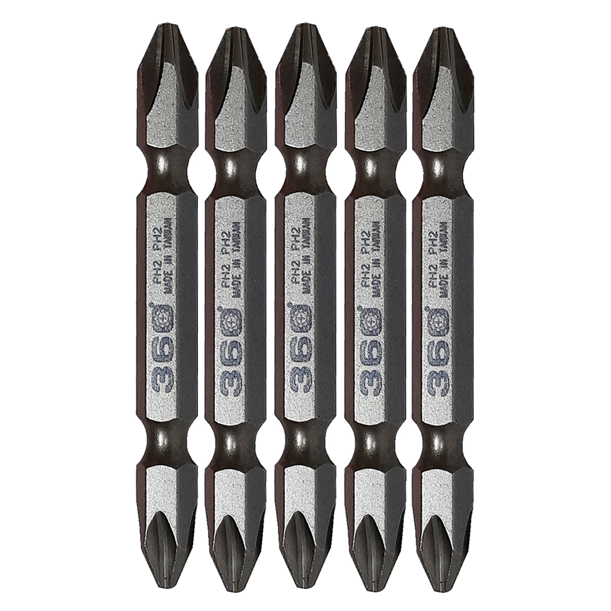 سری پیچ گوشتی دو سر چهار سو 360 مدل HT- 0036 مجموعه پنج عددی