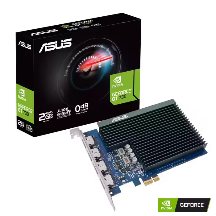 کارت گرافیک مدل GT-730 4H 2GB SL D5 ASUS ایسوس
