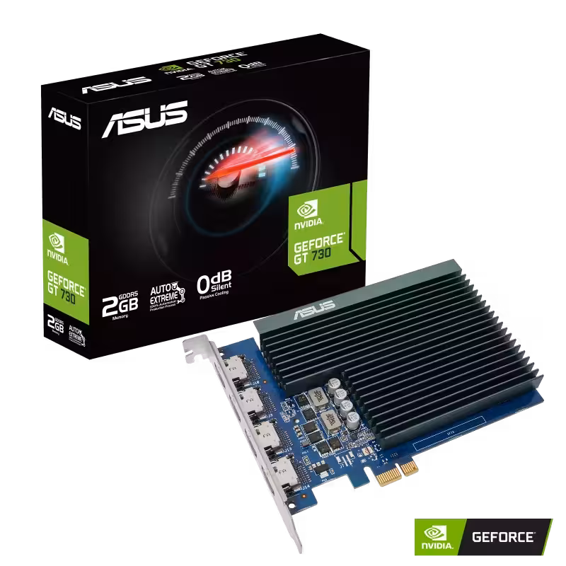 کارت گرافیک مدل GT-730 4H 2GB SL D5 ASUS ایسوس