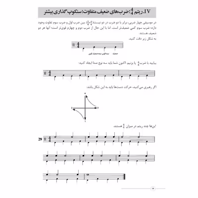 کتاب متد کاربردی و گام به گام ریتم در تئوری و عمل اثر رابرت استایرر انتشارات پنج خط