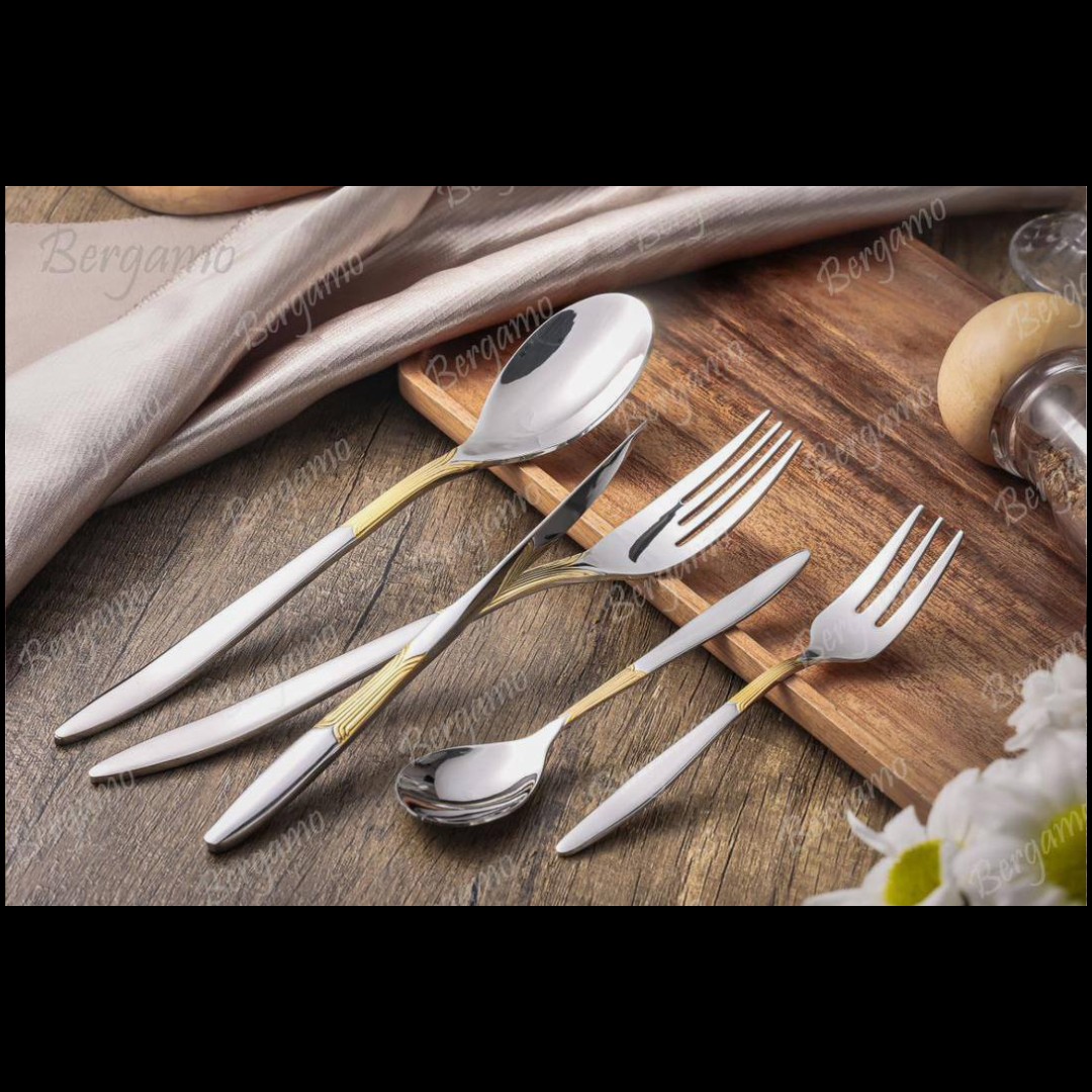 سرویس قاشق و چنگال رومیزی 12 نفره کد 201