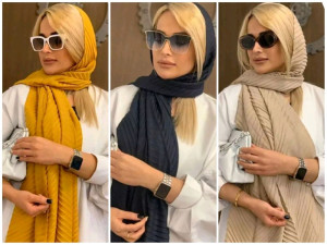شال مدل نغمه