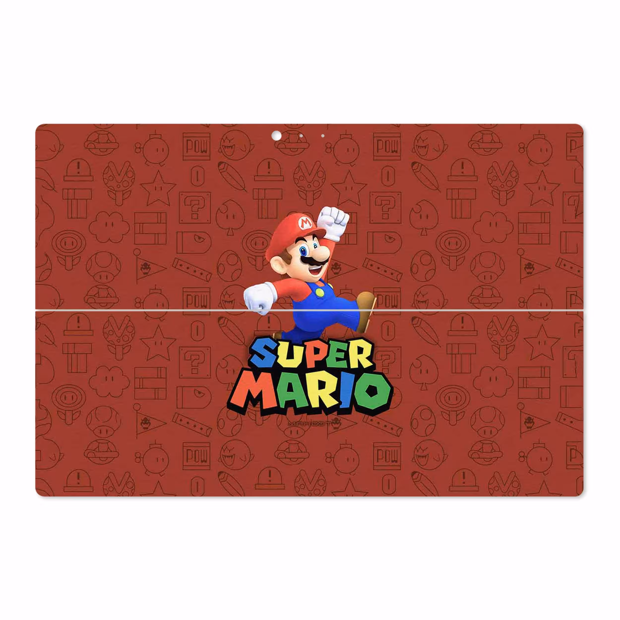 برچسب پوششی ماهوت مدل Super-Mario-Game مناسب برای تبلت مایکروسافت Surface Pro 3 2014