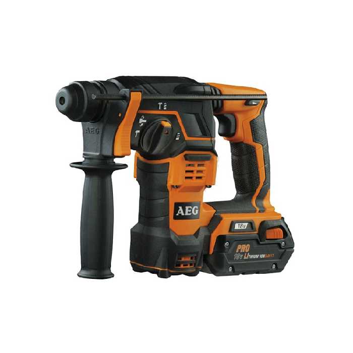 بتن کن شارژی سه کاره چهارشیار 18 ولت آاگ مدل BBH18