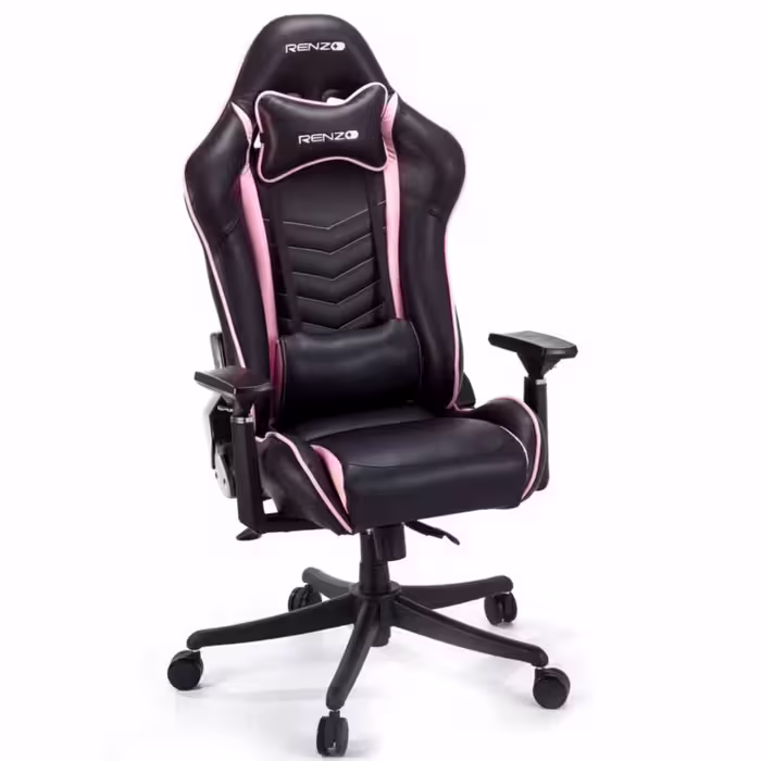 خرید صندلی گیمینگ رنزو Gaming Chair Renzo Pink با بهترین قیمت