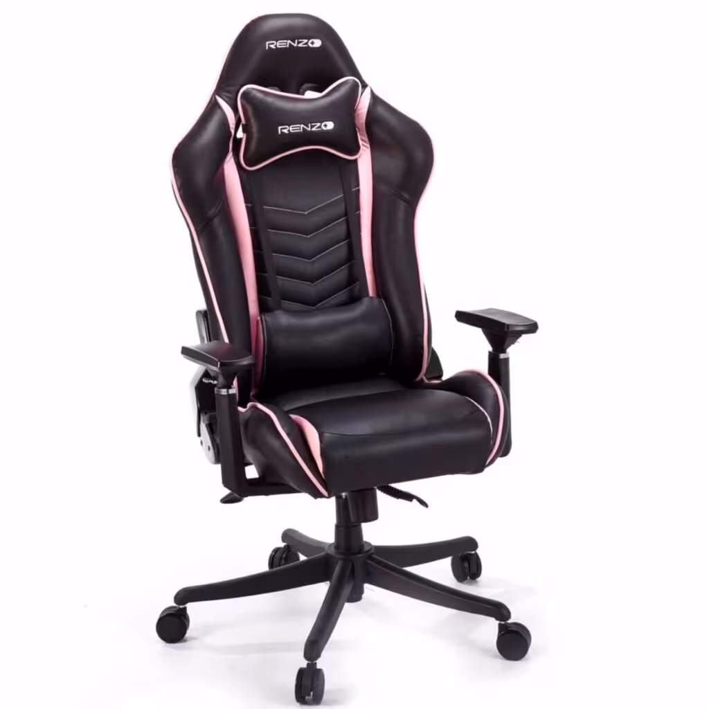خرید صندلی گیمینگ رنزو Gaming Chair Renzo Pink با بهترین قیمت