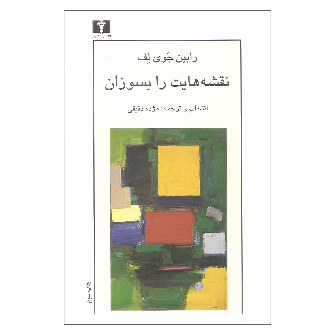 کتاب نقشه هایت را بسوزان اثر رابین جوی لف نشر نیلوفر