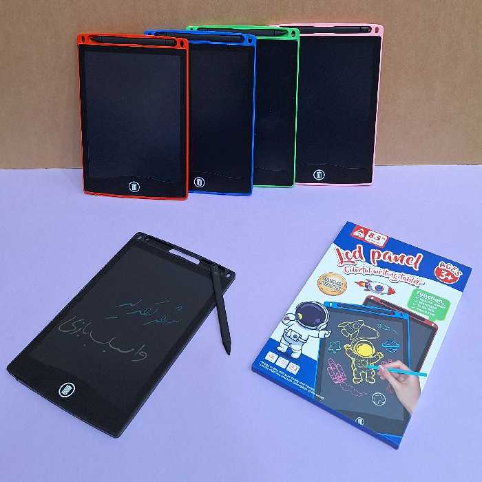 کاغذ دیجیتال یا تبلت جادویی 10 اینچ جعبه آبی صفحه رنگی اصلی