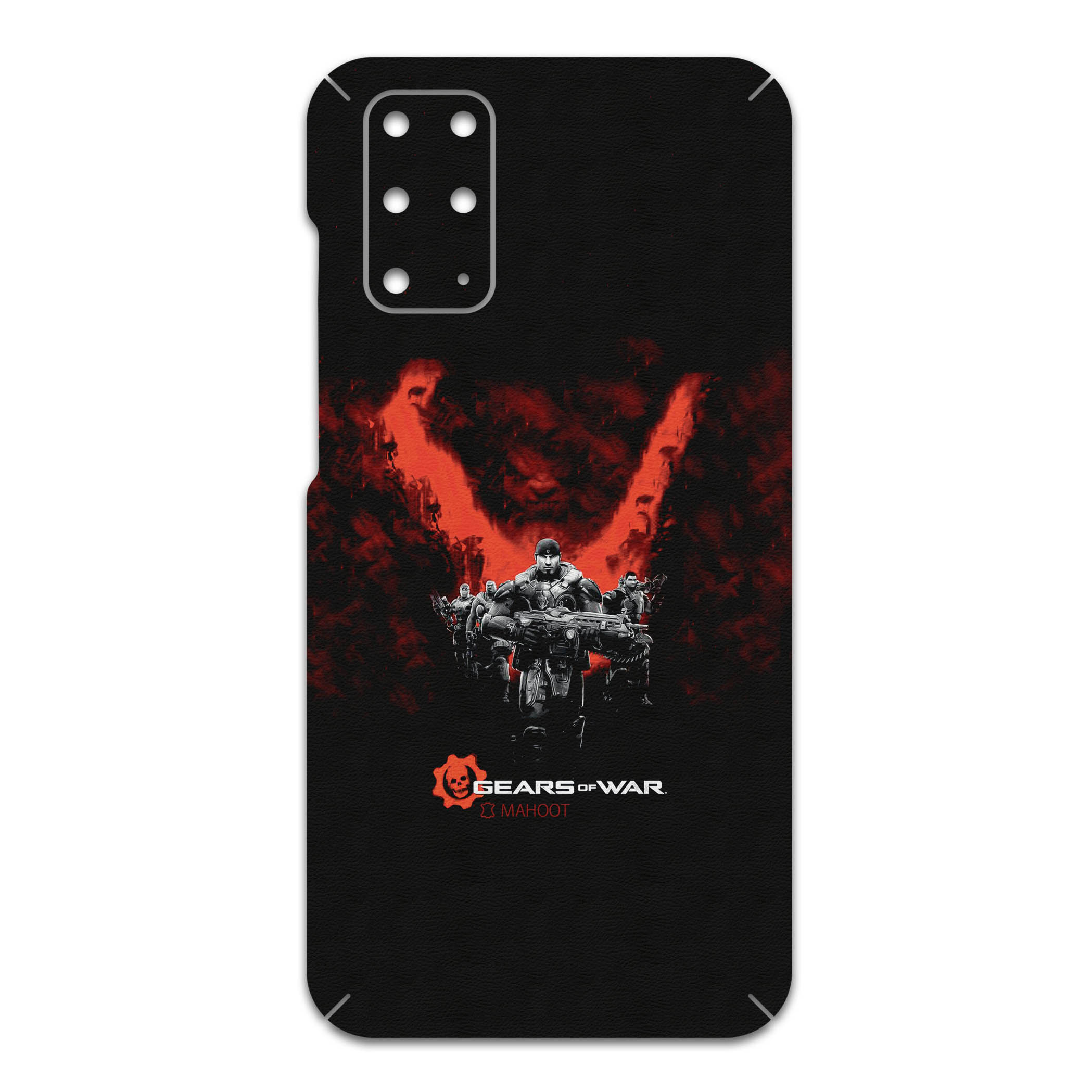 برچسب پوششی ماهوت مدل GEARS-OF-WAR-Game مناسب برای گوشی موبایل سامسونگ Galaxy S20 Plus