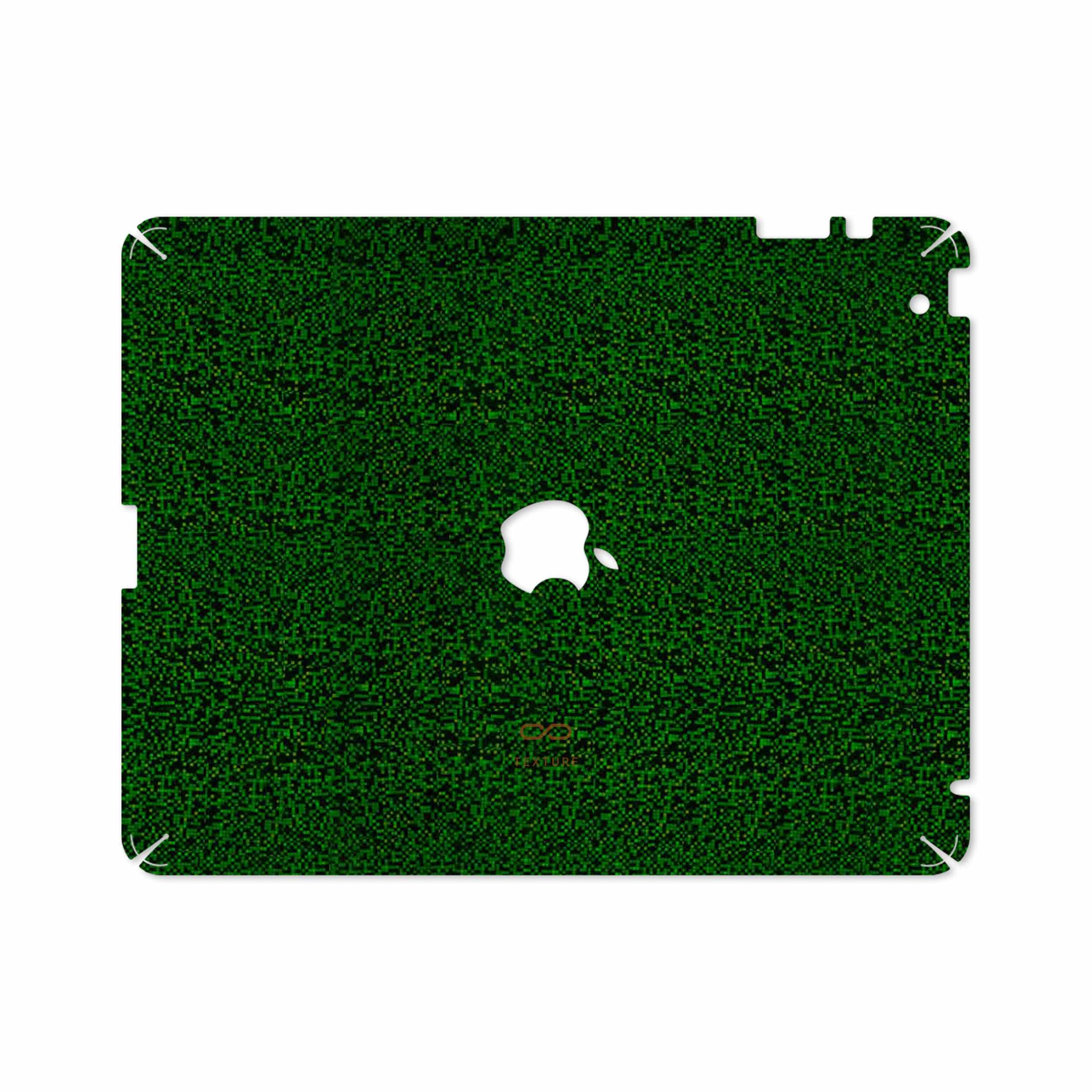 برچسب پوششی ماهوت مدل Green-Holographic مناسب برای تبلت اپل iPad 2 2011 A1395