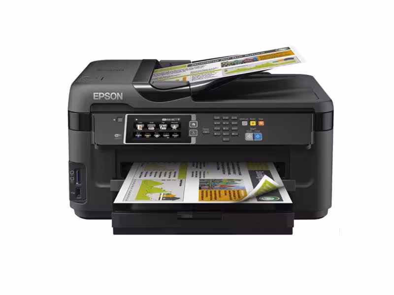 پرینتر چندکاره جوهرافشان A3 اپسون مدل WORKFORCE WF-7610DWF - فروشگاه اینترنتی طیف سنتر
