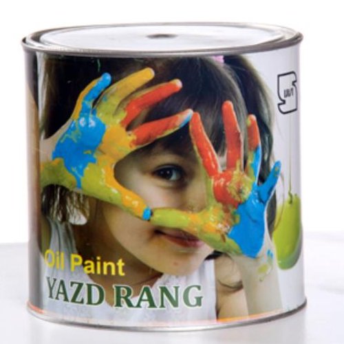 رنگ روغنی طوسی یک کیلویی یزد رنگ