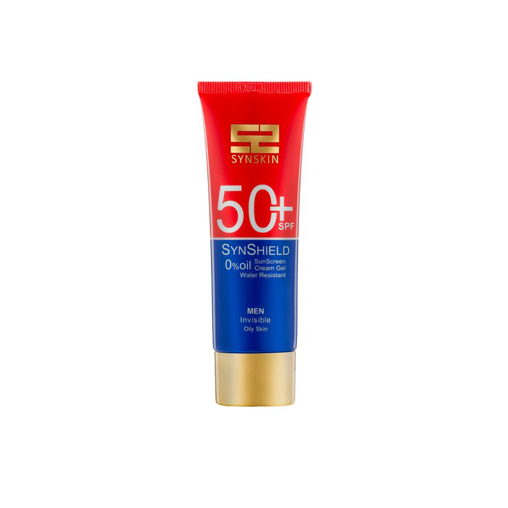 ژل ضد آفتاب آقایان فاقد چربی ساین شیلد  SPF50 ساین اسکین