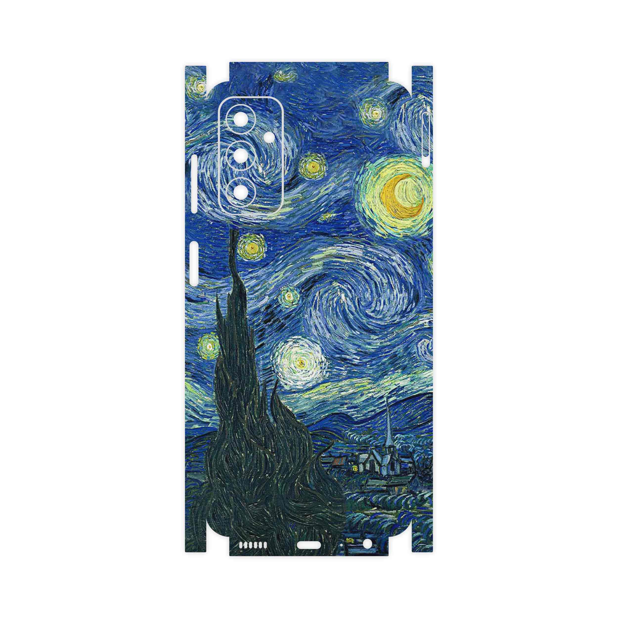 برچسب پوششی ماهوت مدل The Starry Night of van Gogh-FullSkin مناسب برای گوشی موبایل سامسونگ Galaxy F13