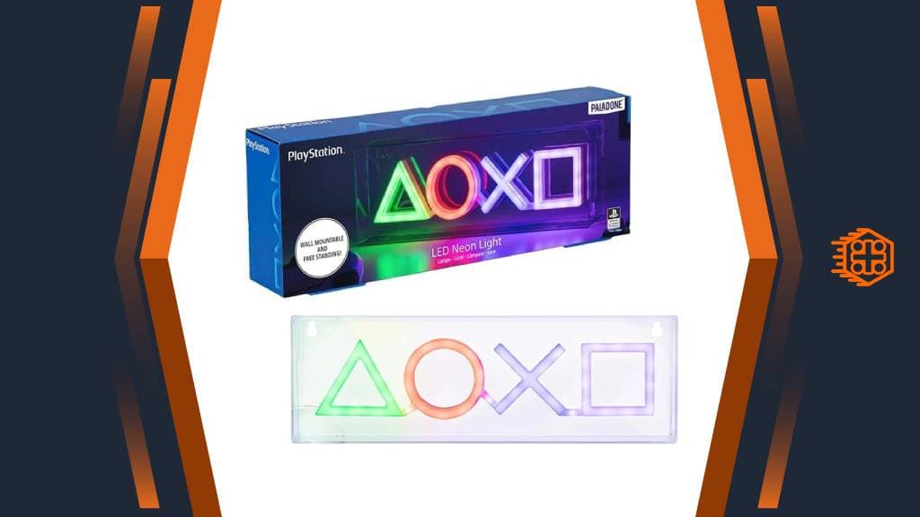 لامپ Paladone LED Neon Light طرح PlayStation