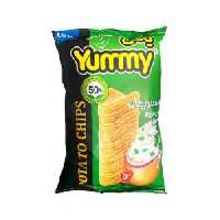 چیپس خامه سبزیجات 50g یامی