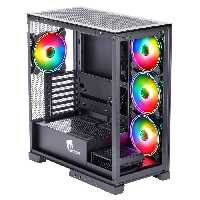کیس کامپیوتر گرین GRIFFIN G8 RGB Mid Tower مشکی