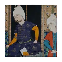 کاشی کارنیلا طرح نگارگری ایرانی مدل لوحی کد klh611