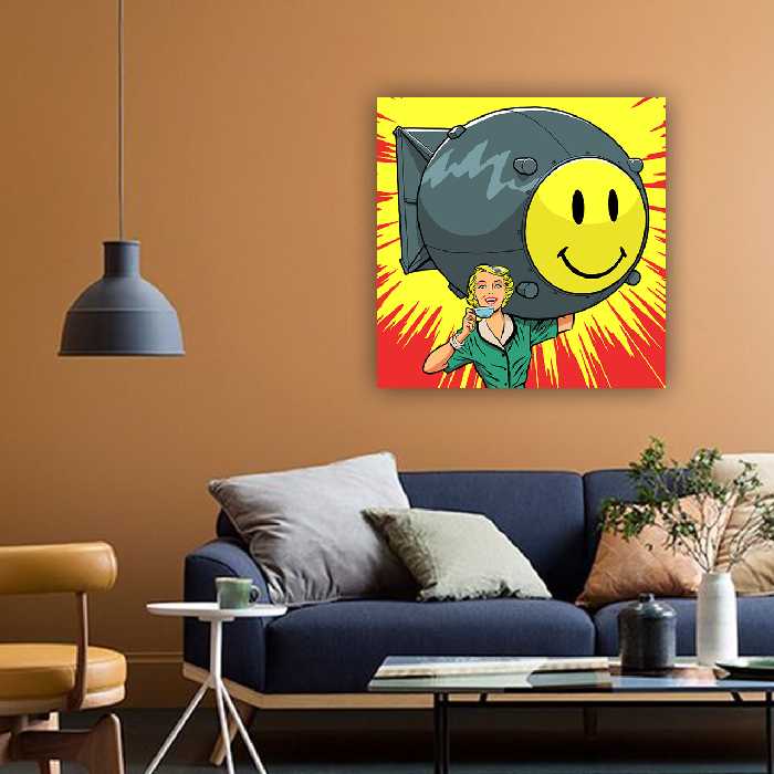 تابلو شاسی طرح استیکر کد 354