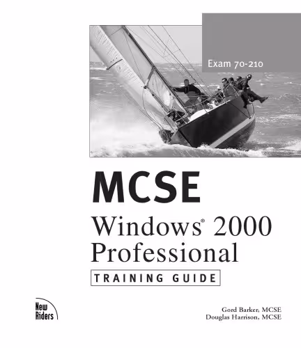 خرید و دانلود نسخه کامل کتاب MCSE Windows 2000 Professional Training Guide