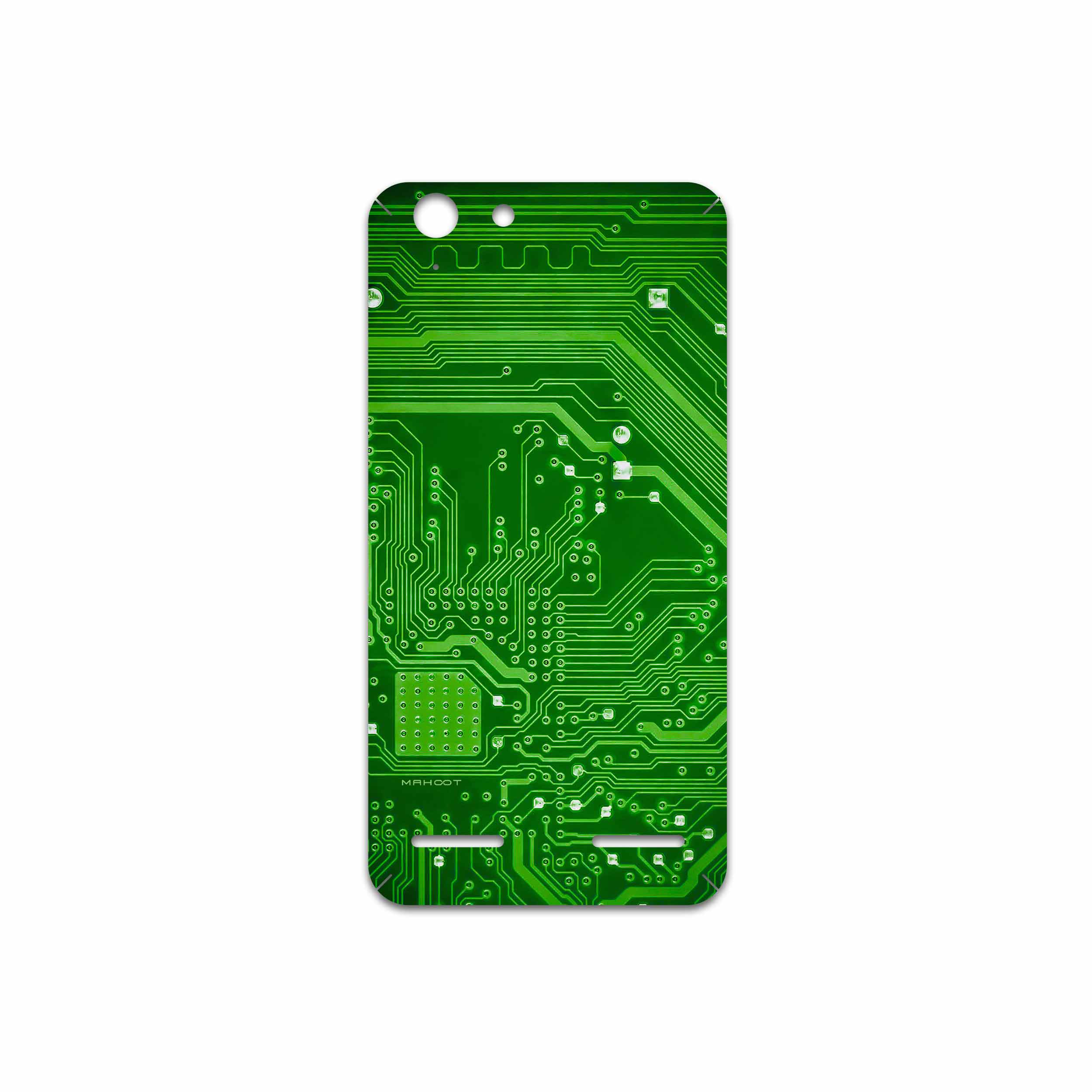 برچسب پوششی ماهوت مدل Green Printed Circuit Board مناسب برای گوشی موبایل لنوو Vibe K5 Plus