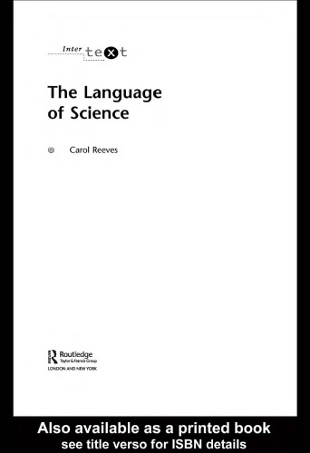 خرید و دانلود نسخه کامل کتاب The Language of Science (Intertext)