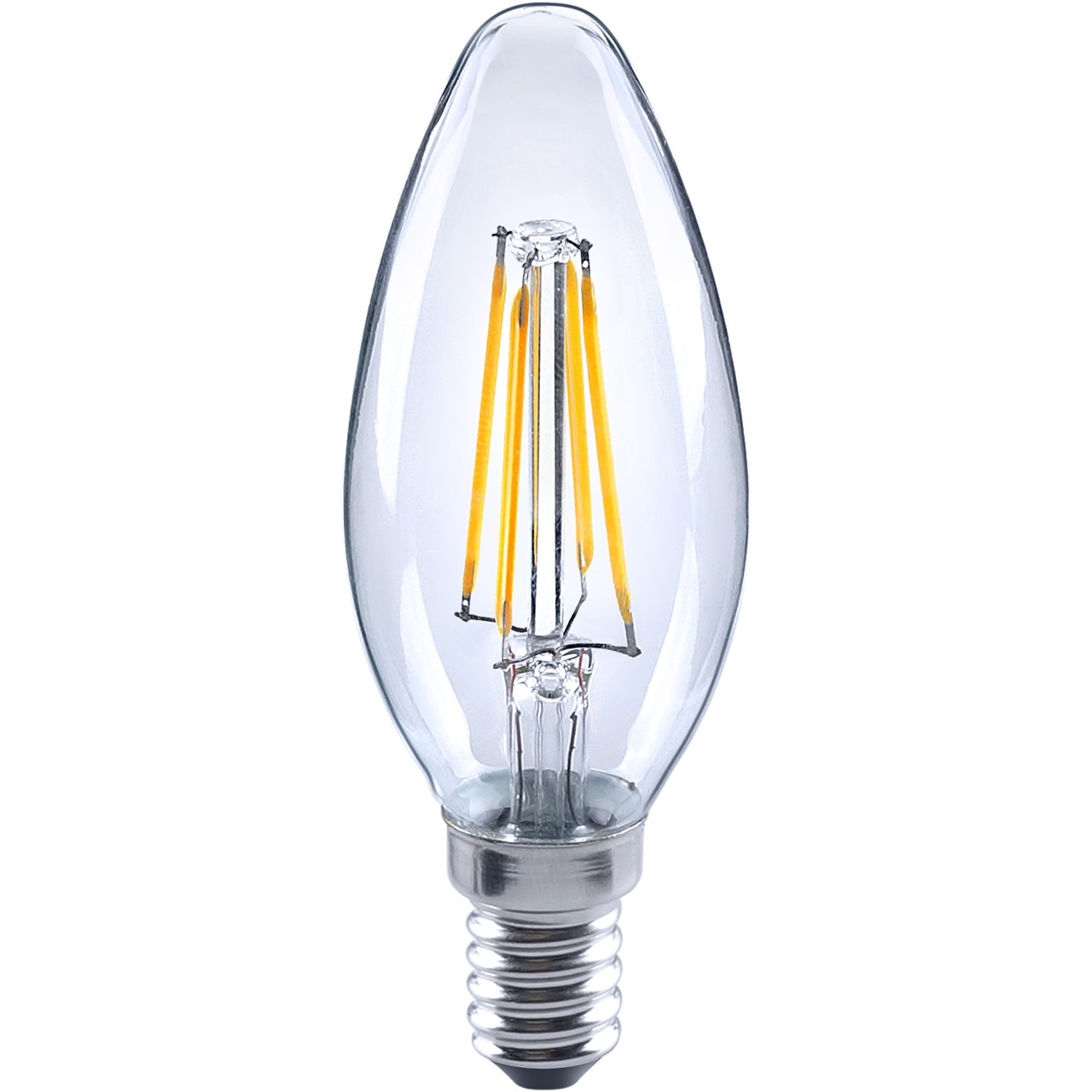 لامپ ال ای دی فیلامنتی 4 وات آاگ مدل FL-C35 پایه E14