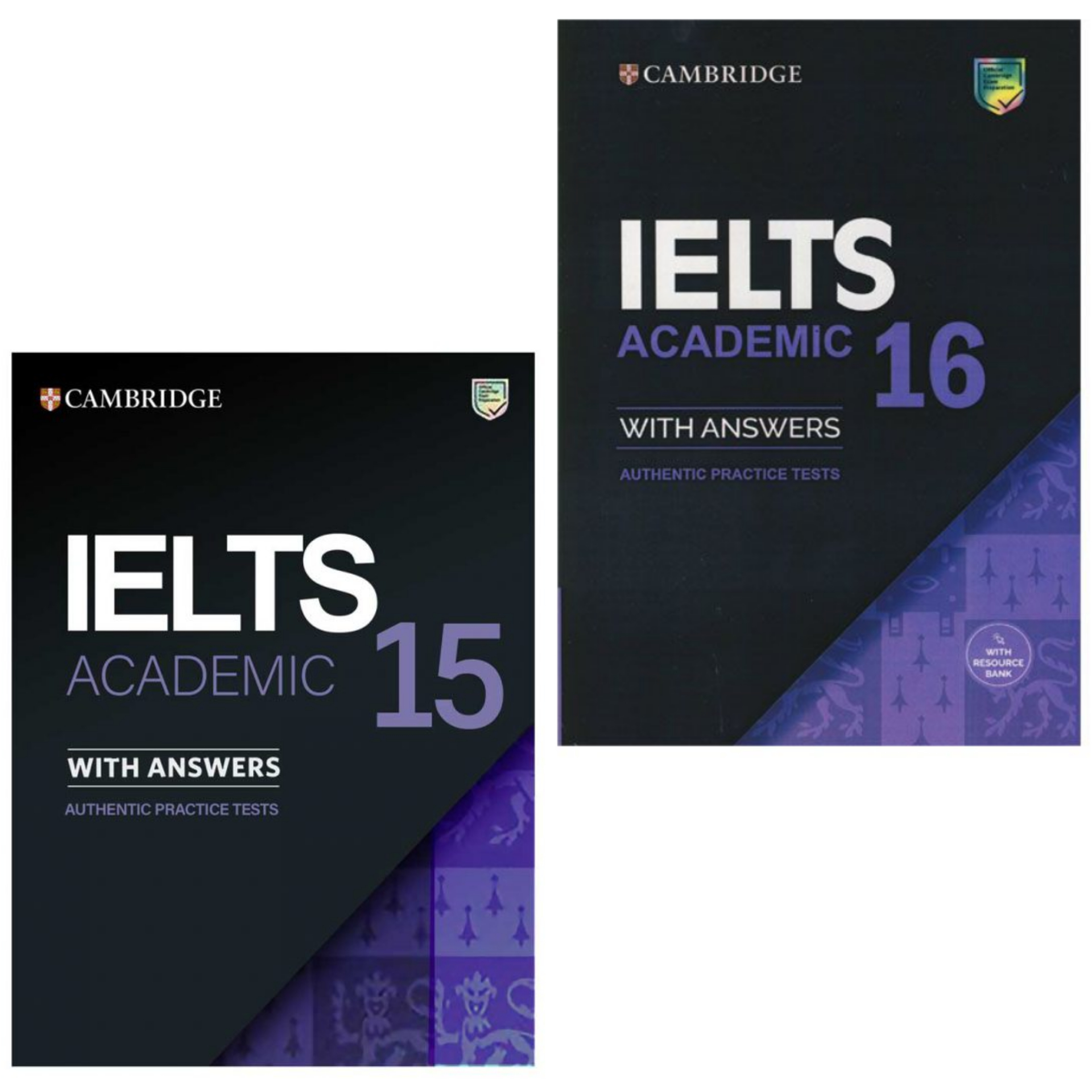 کتاب IELTS Cambridge Academic اثر جمعی ازنویسندگان انتشارات کمبریدج دو جلدی