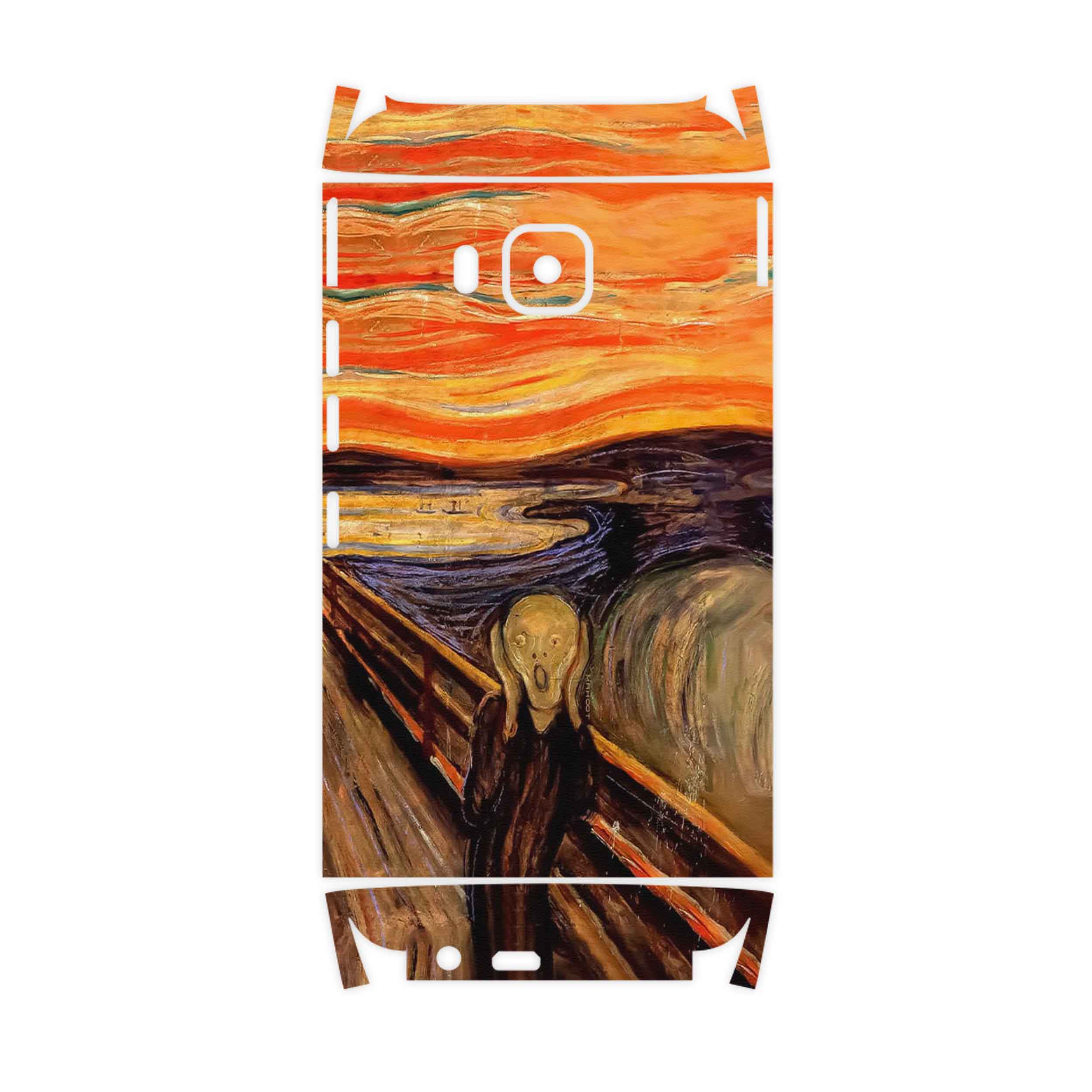 برچسب پوششی ماهوت مدل The Scream of Munch-FullSkin مناسب برای گوشی موبایل اچ تی سی One M9