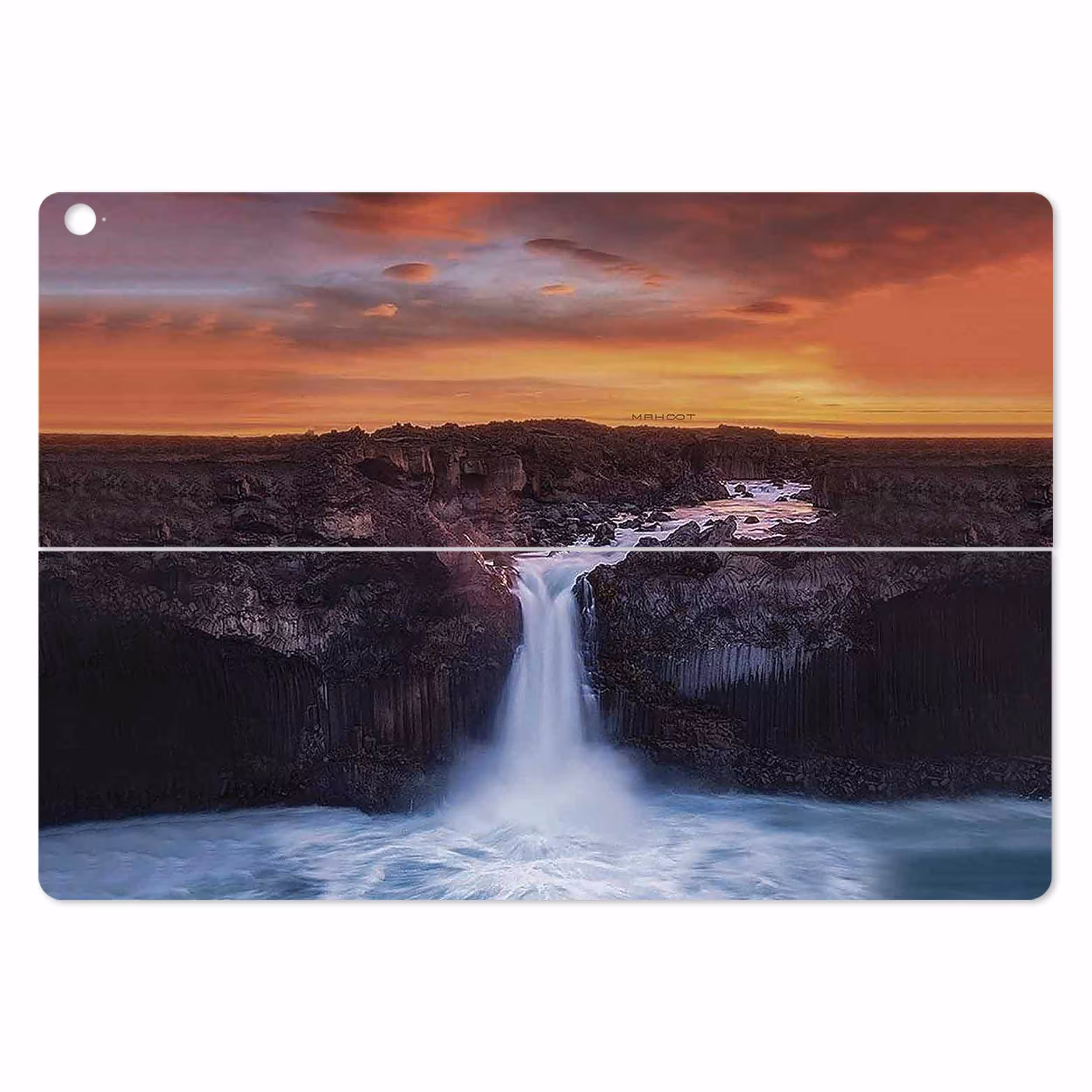 برچسب پوششی ماهوت مدل Waterfall مناسب برای تبلت ایسوس Transformer 3 Pro 2016