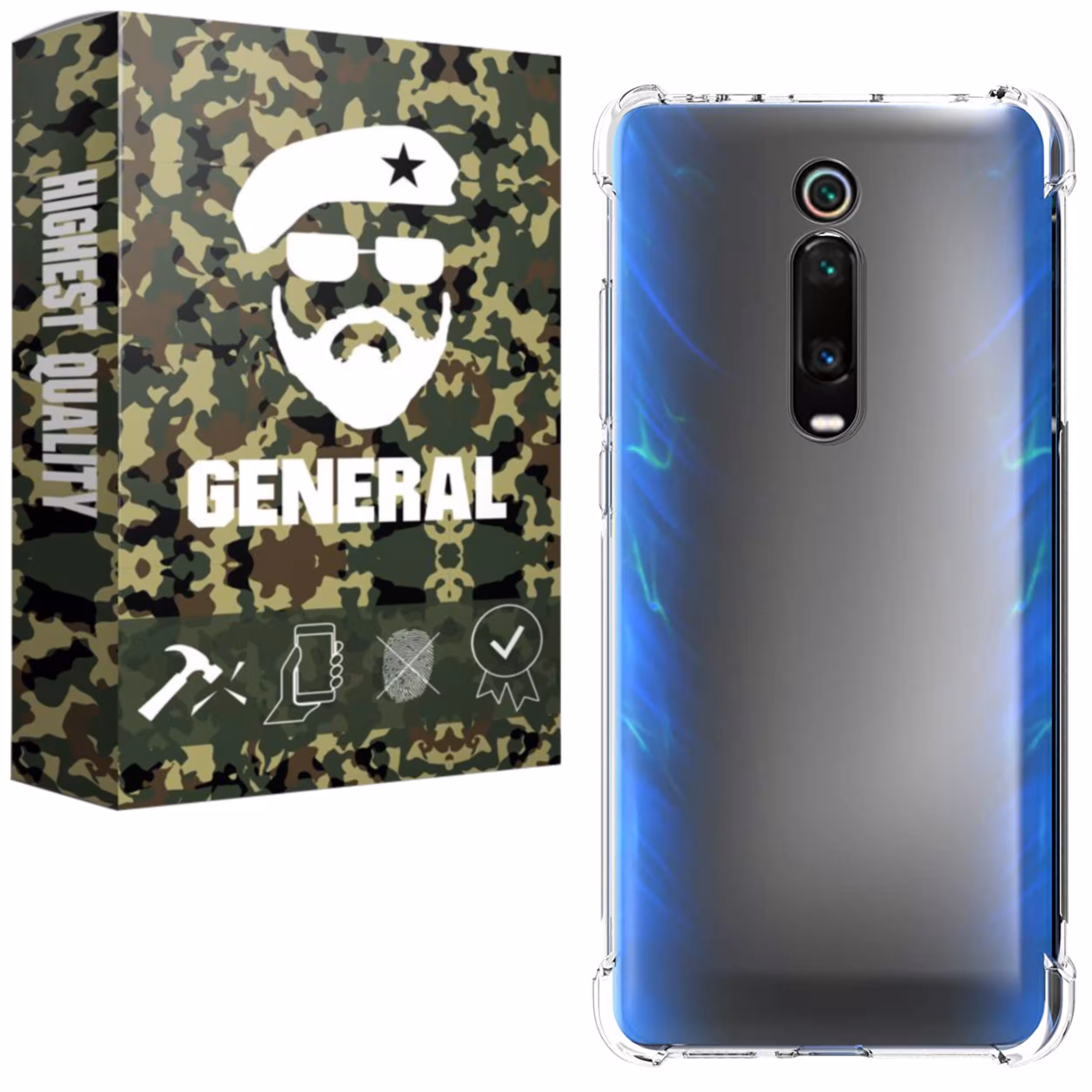 کاور ژنرال مدل S68 مناسب برای گوشی موبایل شیائومی Redmi K20 / K20 Pro / Mi 9T / Mi 9T Pro