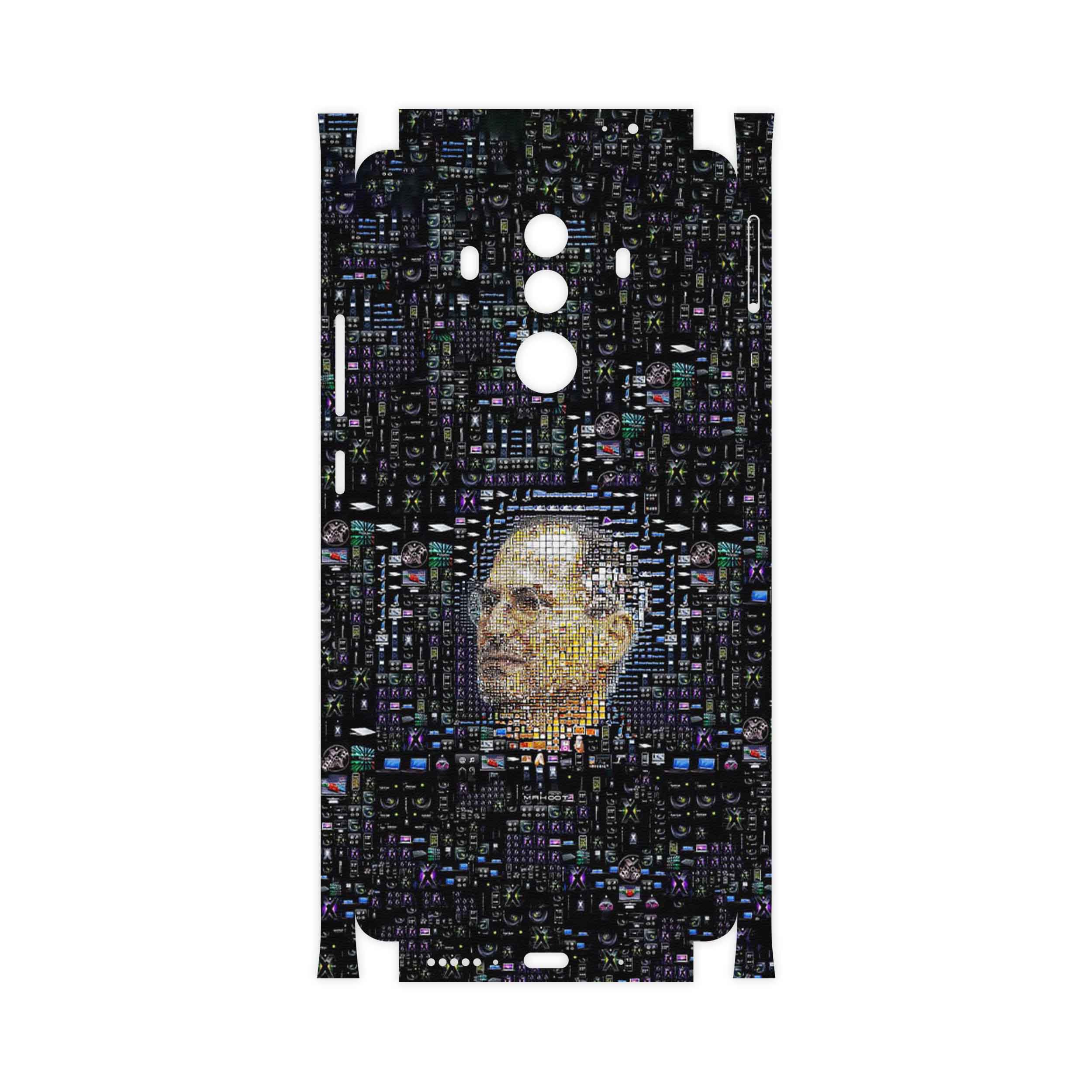 برچسب پوششی ماهوت مدل 2 Collage of Steve Jobs-FullSkin مناسب برای گوشی موبایل هوآوی Mate 10 Pro