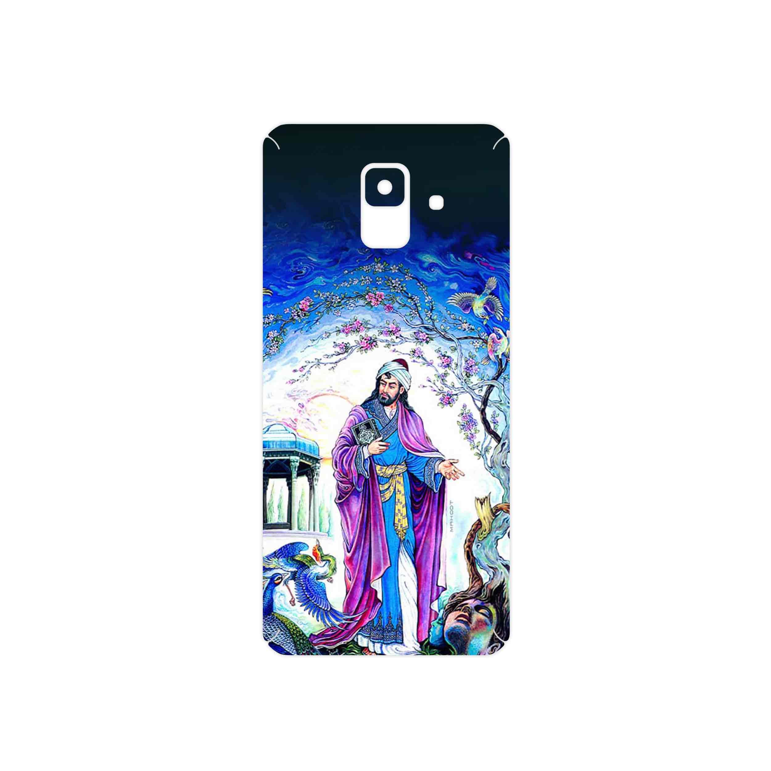 برچسب پوششی ماهوت مدل Hafiz مناسب برای گوشی موبایل سامسونگ Galaxy A6 2018