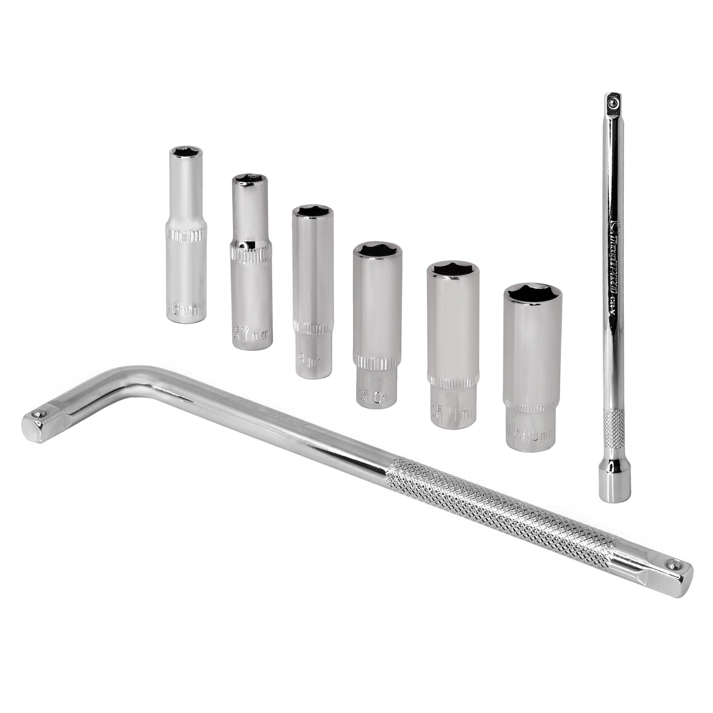 آچار بکس و سری بکس مدل MMA-BSHL-8PCS- مجموعه 8 عددی