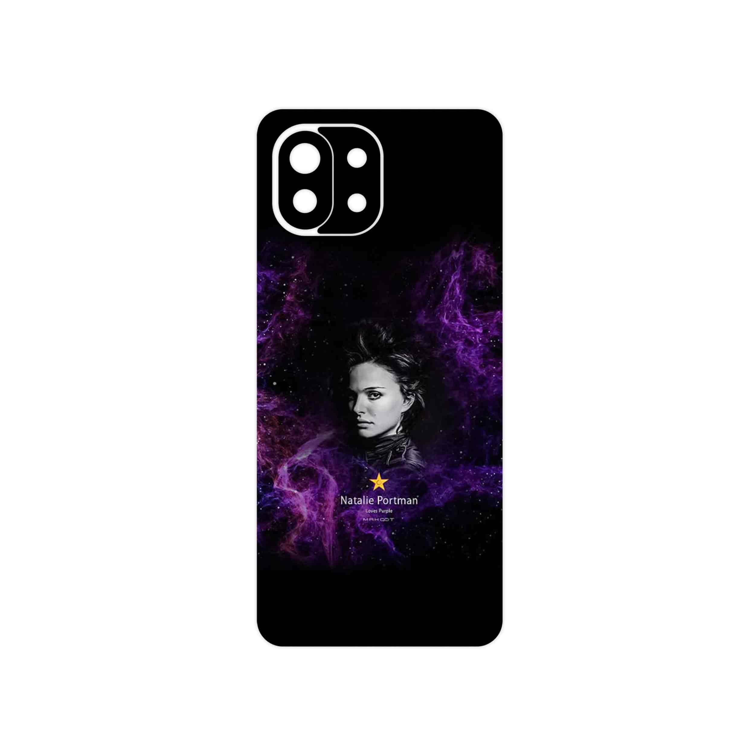 برچسب پوششی ماهوت مدل Natalie Portman مناسب برای گوشی موبایل شیائومی MI 11 LITE