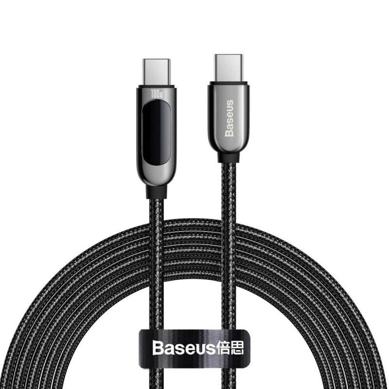 کابل USB-C باسئوس مدل Display Fast Charging 100W طول 2 متر