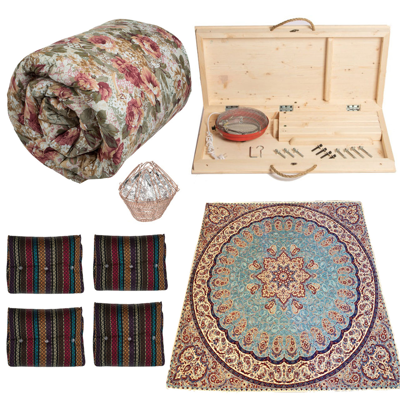 کرسی برقی مدل meeri_3_70 مجموعه 9 عددی 