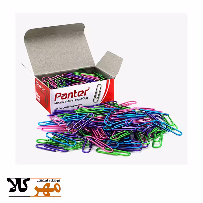panterگیره کاغذ متالیک