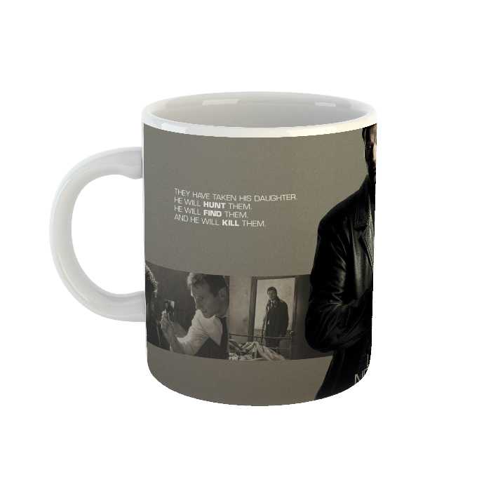 ماگ طرح فیلم ربوده‌شده مدل لیام نیسون کد 01