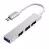هاب 4 پورت USB-C مدل UC-Metal