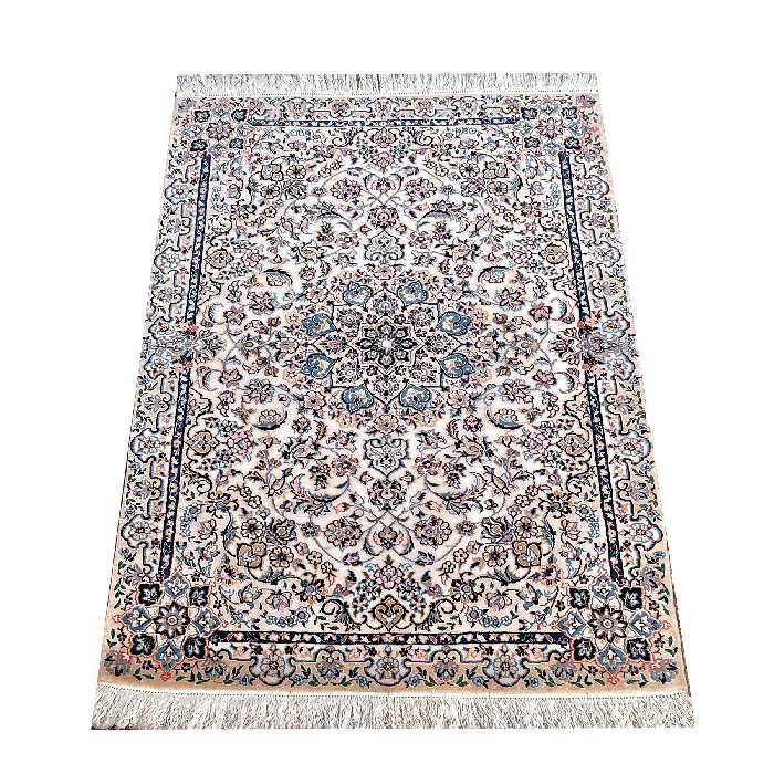 فرش دستباف یک و نیم متری مدل نایین D