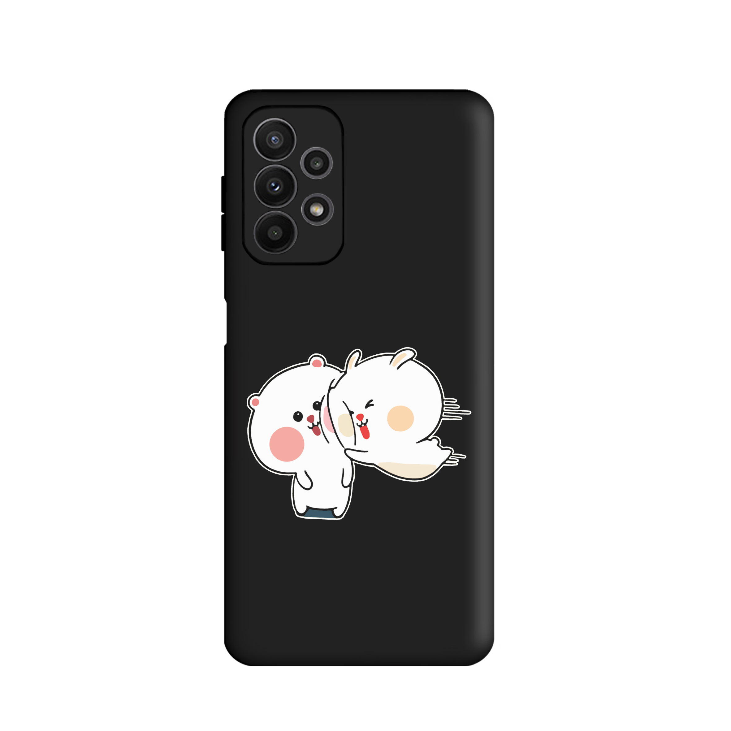 کاور طرح عاشقانه خرگوش کد u5854 مناسب برای گوشی موبایل سامسونگ Galaxy A33 